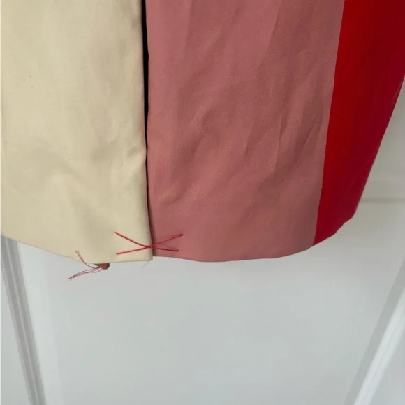 Boden Trench with Multicolor Heart and Stripes cheltenham trench 10 NWT - Picture 7 of 14